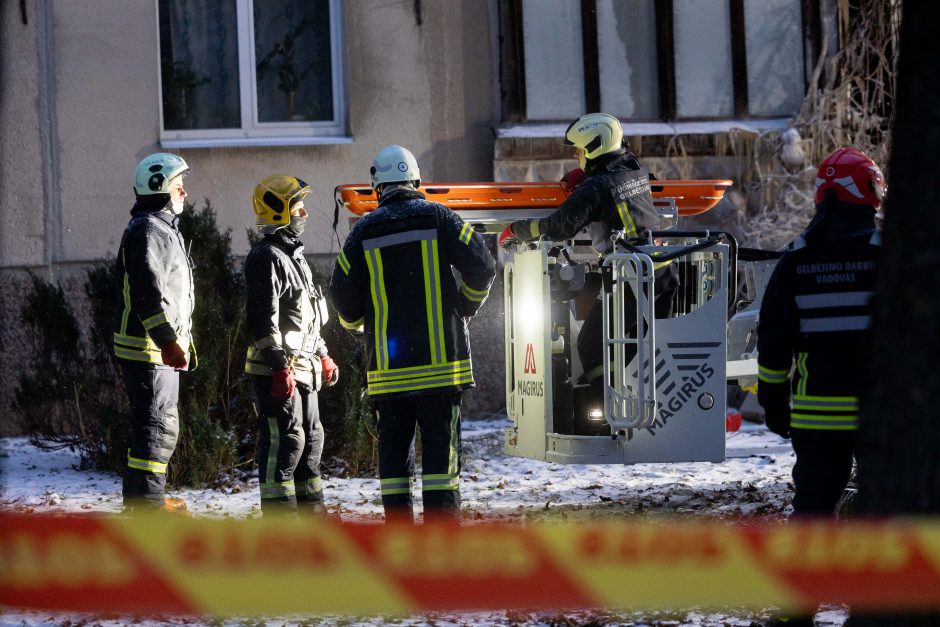 Po kritikos dėl daugiabutyje žuvusio vaiko: norėčiau, kad ugniagesius aplenktų nepelnyti priekaištai