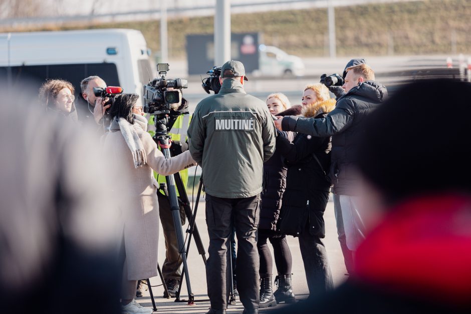 Lenkų ūkininkams blokuojant kelią D. Tuskas Vilniuje susitiks su Lietuvos vadovais