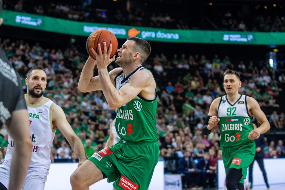 Trečiosios LKL pusfinalio rungtynės: „Žalgiris“ – „7bet-Lietkabelis“