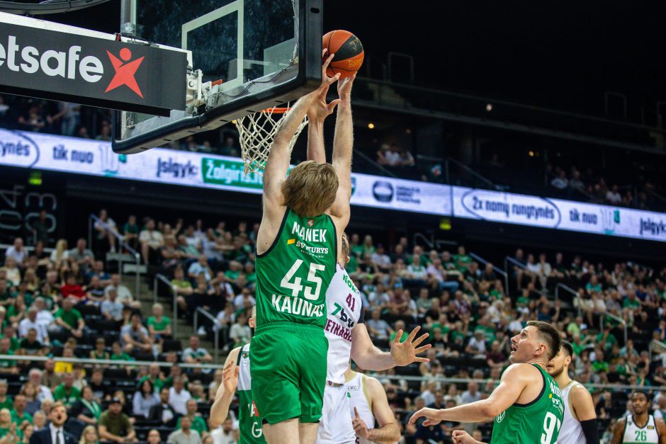 Trečiosios LKL pusfinalio rungtynės: „Žalgiris“ – „7bet-Lietkabelis“