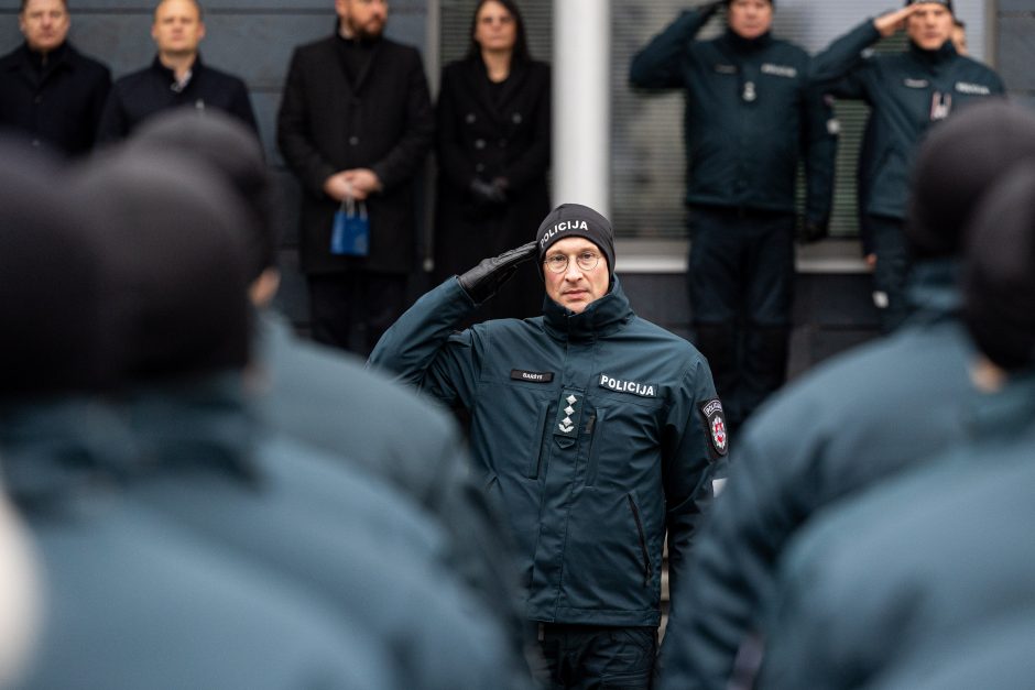 Sostinės policijai vadovaus M. Baršys, vilniečiais žada rūpintis kaip artimaisiais