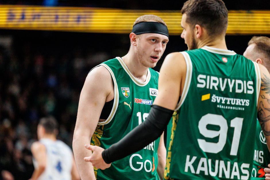 LKL rungtynėse Kaune susitiko Kauno „Žalgiris“ ir Klaipėdos „Neptūnas“