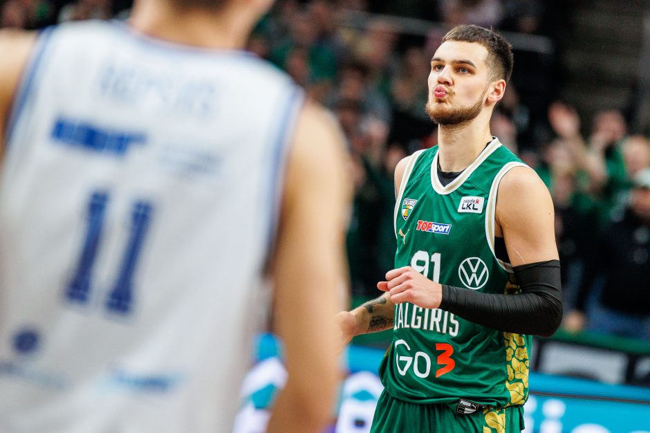 LKL rungtynėse Kaune susitiko Kauno „Žalgiris“ ir Klaipėdos „Neptūnas“