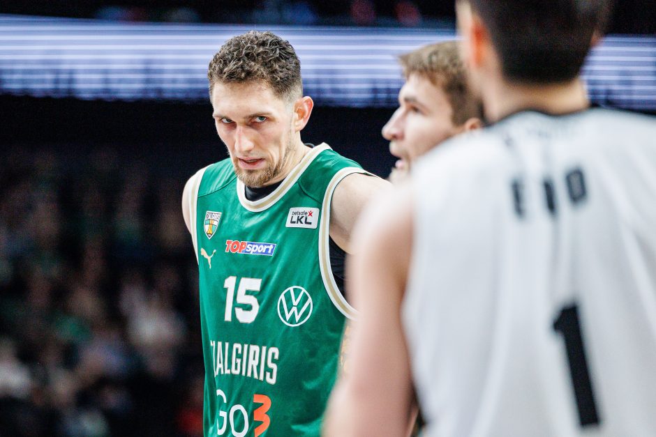 LKL rungtynėse Kaune susitiko Kauno „Žalgiris“ ir Kėdainių „Nevėžis“