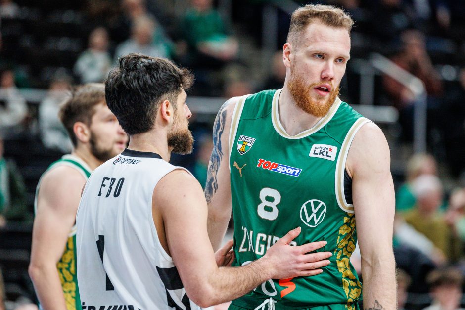 LKL rungtynėse Kaune susitiko Kauno „Žalgiris“ ir Kėdainių „Nevėžis“