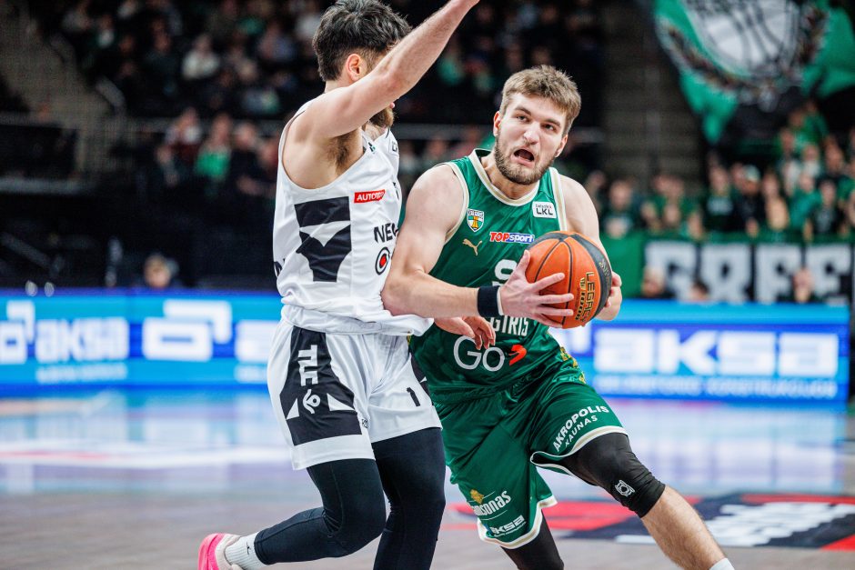 LKL rungtynėse Kaune susitiko Kauno „Žalgiris“ ir Kėdainių „Nevėžis“