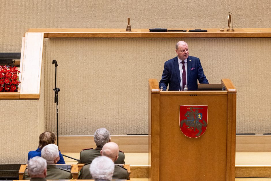 Vytautas Landsbergis laisvės gynėjų susitikime: alternatyva Europai yra putinizmas