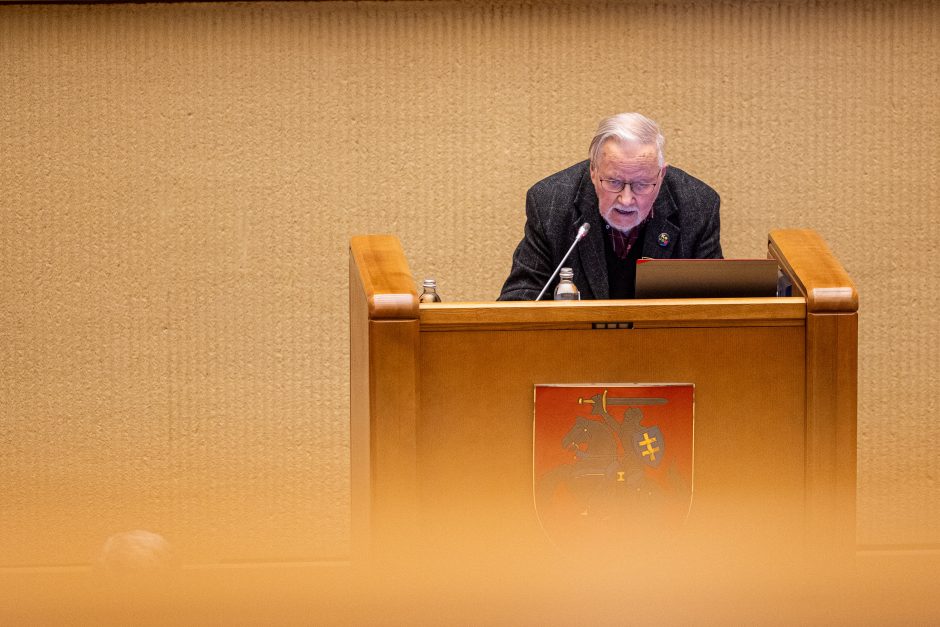 Vytautas Landsbergis laisvės gynėjų susitikime: alternatyva Europai yra putinizmas