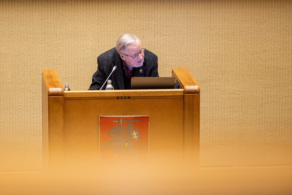 Vytautas Landsbergis laisvės gynėjų susitikime: alternatyva Europai yra putinizmas