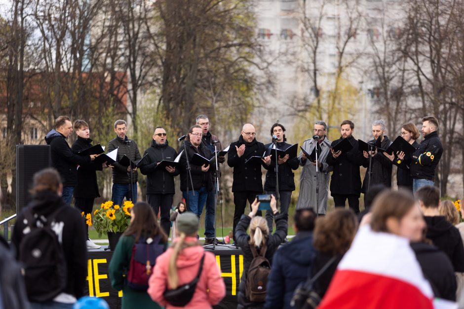 Vilniuje apie 200 akcijos dalyvių mini Černobylio katastrofos metines