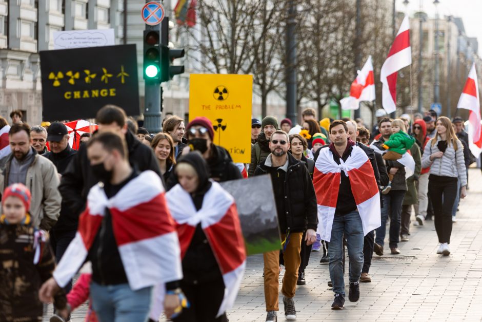 Vilniuje apie 200 akcijos dalyvių mini Černobylio katastrofos metines