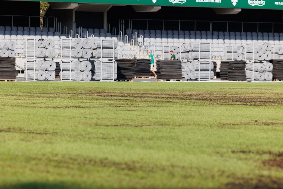 Ar futbolo rungtynės vyks Kaune, paaiškės ketvirtadienio pavakarę