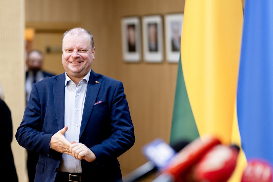 Skvernelis susitiko su Cichanouskaja