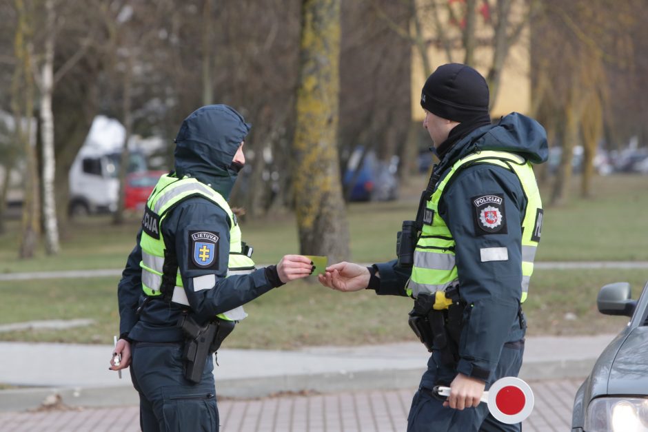 Gavus policijos baudą – džiugesys