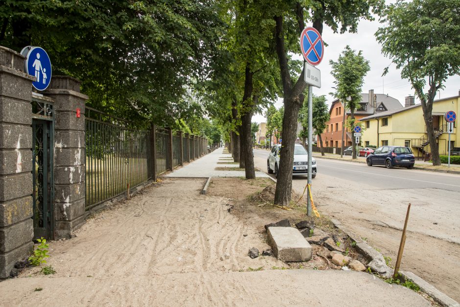 Dėl užsitęsusio gatvės remonto prarado kantrybę: dingo visi meistrai, technika, nevyksta jokių darbų