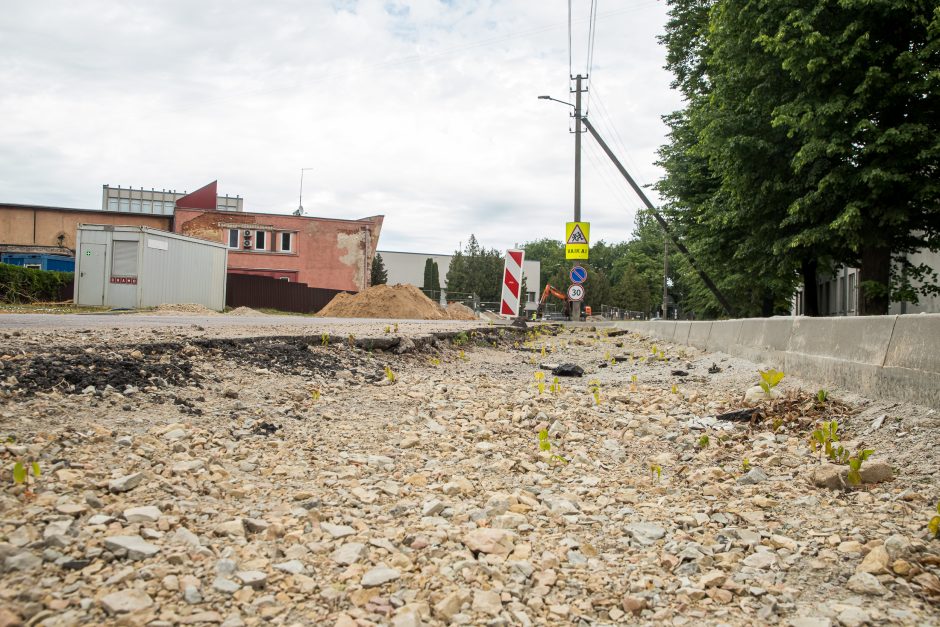 Dėl užsitęsusio gatvės remonto prarado kantrybę: dingo visi meistrai, technika, nevyksta jokių darbų