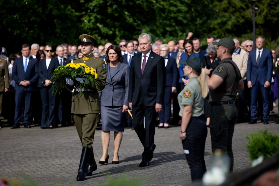 „Stovime teisingesnio pasaulio pusėje“: Medininkų minėjime pabrėžta Ukrainos kova