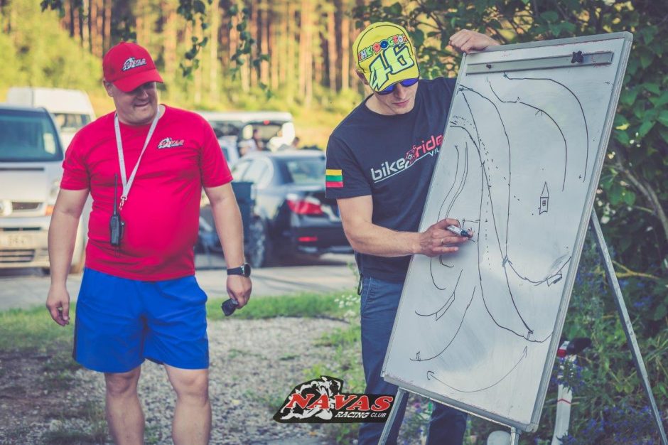 „Navas Racing School“ – jaunųjų motociklininkų kalvė