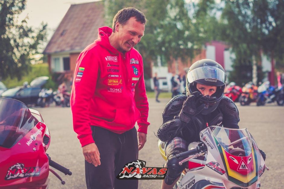 „Navas Racing School“ – jaunųjų motociklininkų kalvė