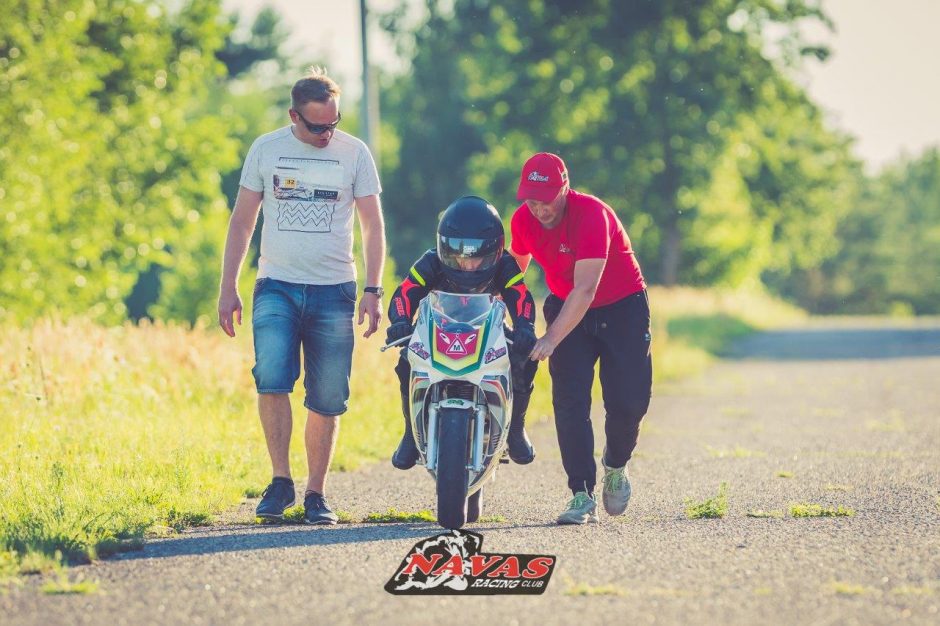 „Navas Racing School“ – jaunųjų motociklininkų kalvė