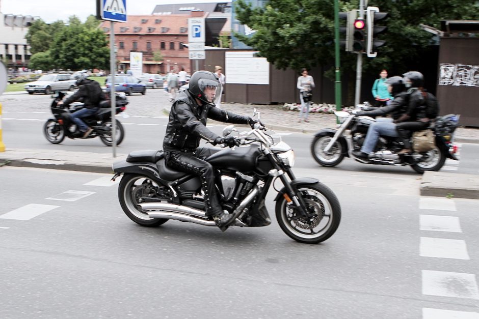 Dėl motociklų Klaipėdos centre – bemiegės naktys