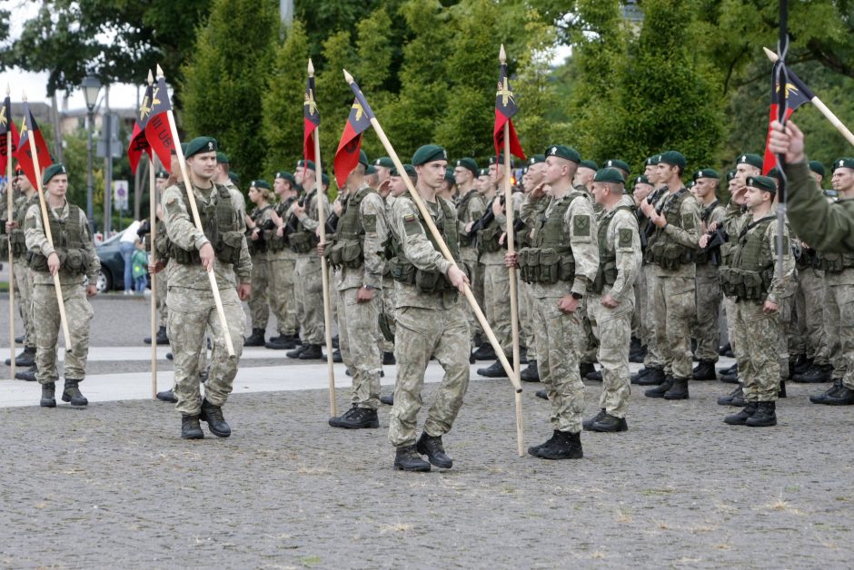 Kariai Klaipėdoje minėjo brigados įkūrimo penkmetį