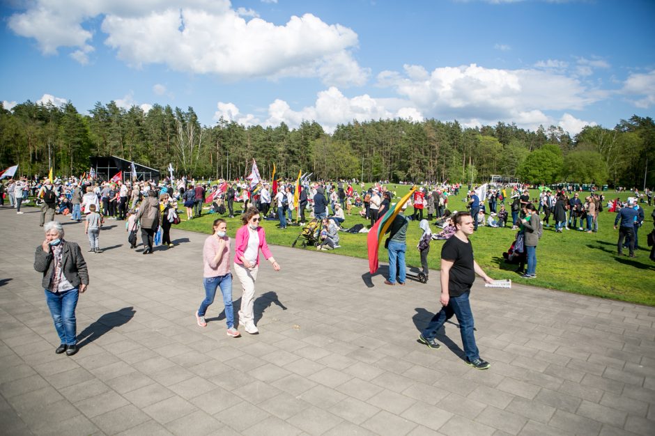 Renginių organizatoriai pikti: Šeimų maršui leista vykti, o kitiems – ribojimai