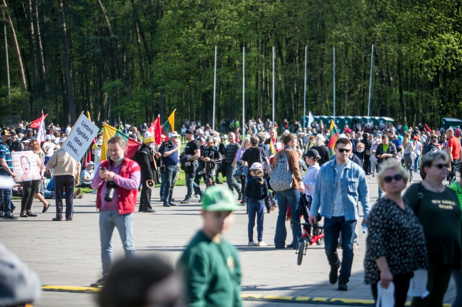 Renginių organizatoriai pikti: Šeimų maršui leista vykti, o kitiems – ribojimai