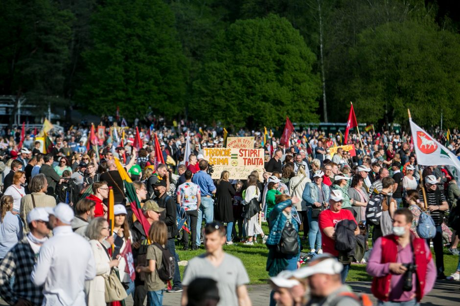 Renginių organizatoriai pikti: Šeimų maršui leista vykti, o kitiems – ribojimai