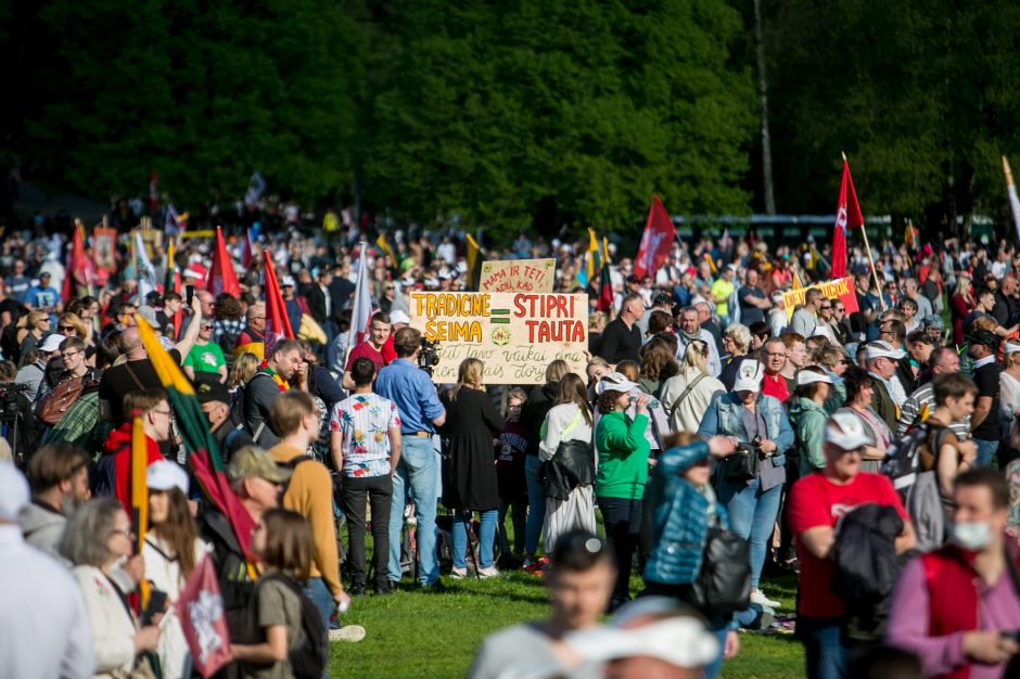 Renginių organizatoriai pikti: Šeimų maršui leista vykti, o kitiems – ribojimai