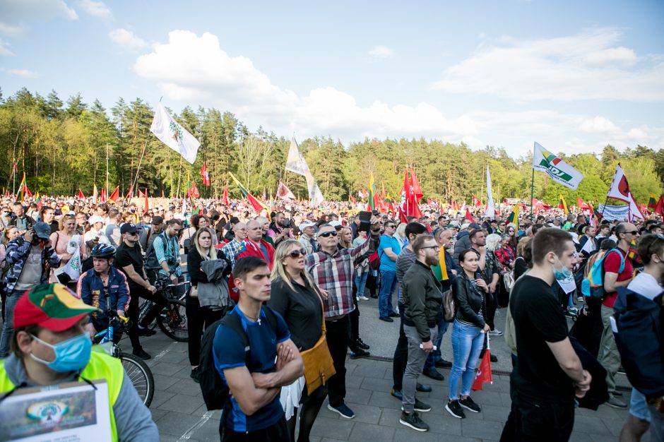 Renginių organizatoriai pikti: Šeimų maršui leista vykti, o kitiems – ribojimai