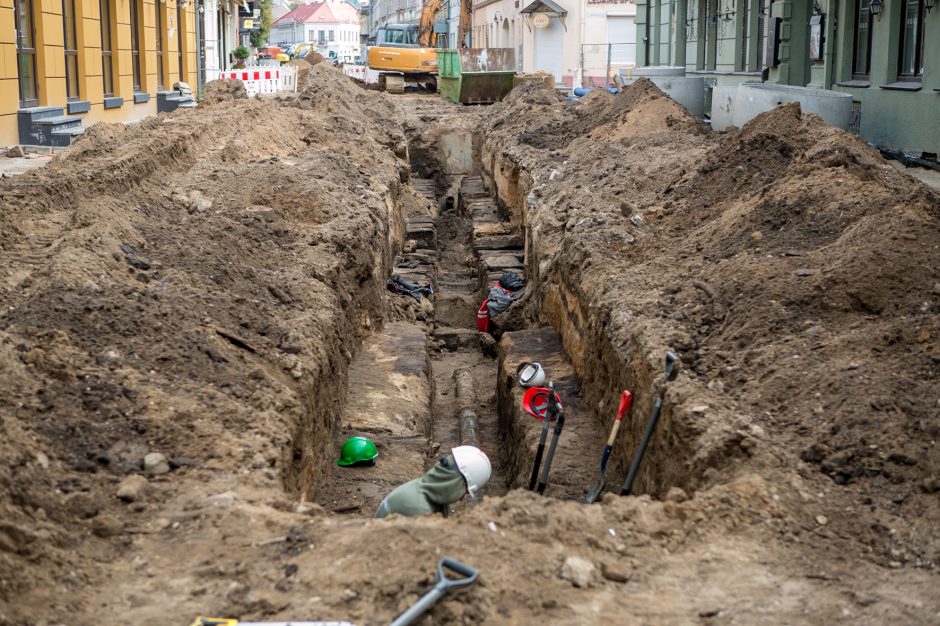 Kaip juda Vilniaus gatvės rekonstrukcija?