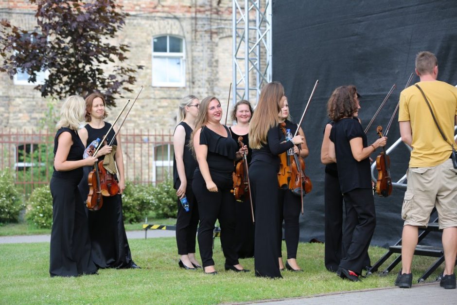 C. Frenkelio vilos vasaros festivalyje – roko ir klasikos skambesys