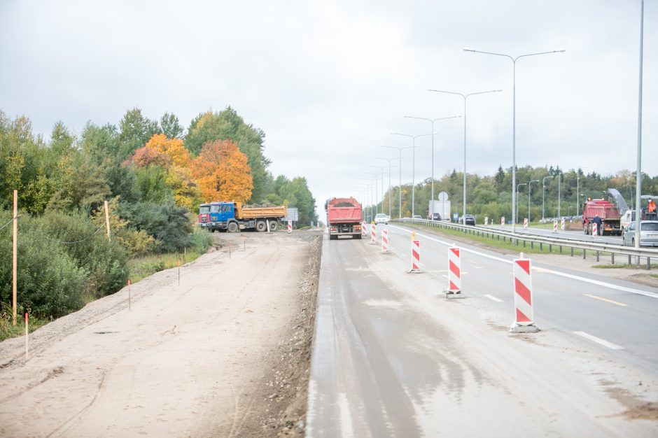 Magistralėje – dar viena eismą trikdanti vieta