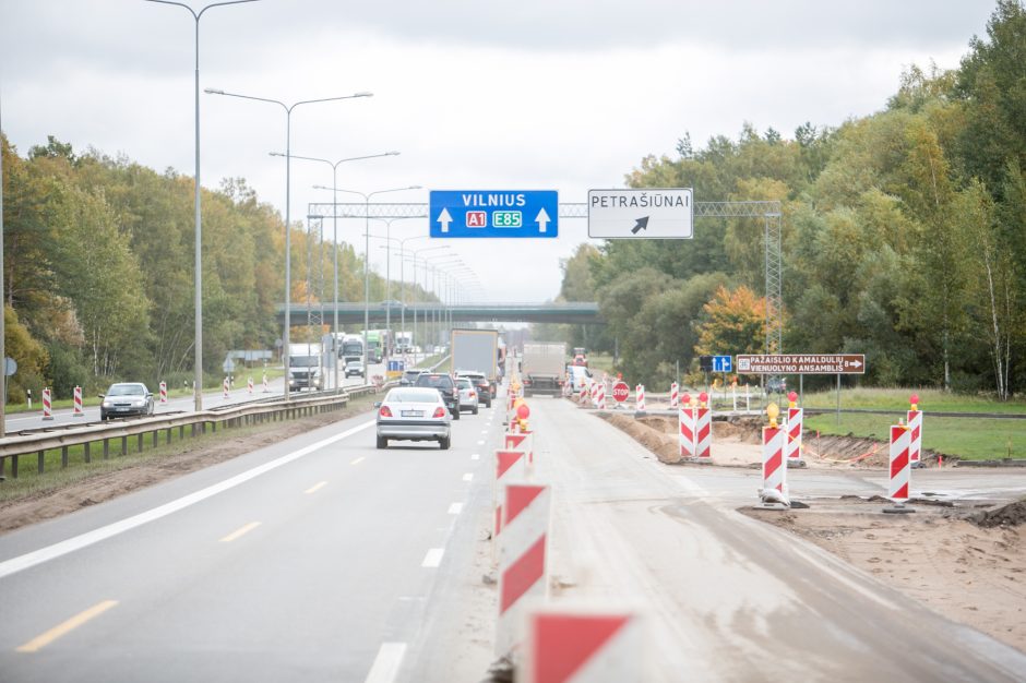 Magistralėje – dar viena eismą trikdanti vieta