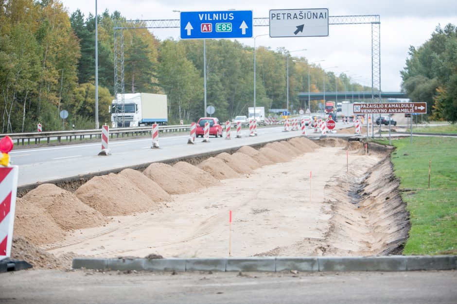 Magistralėje – dar viena eismą trikdanti vieta