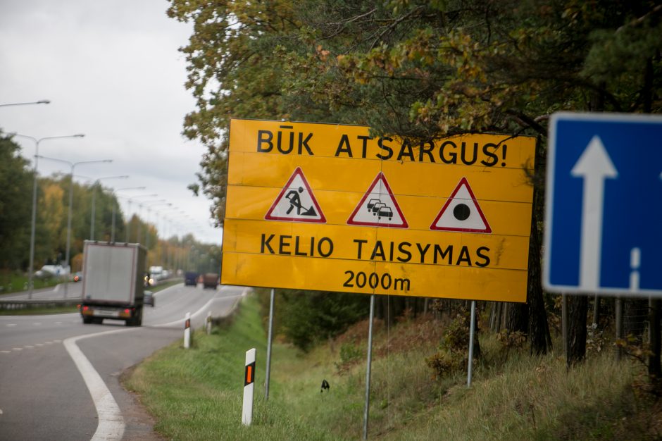 Magistralėje – dar viena eismą trikdanti vieta