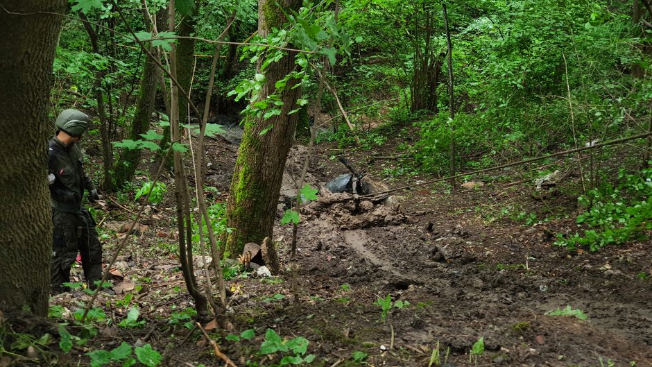 Aliarmas Kaune: Aleksote aptikta daugiau nei 70 aviacinių bombų 