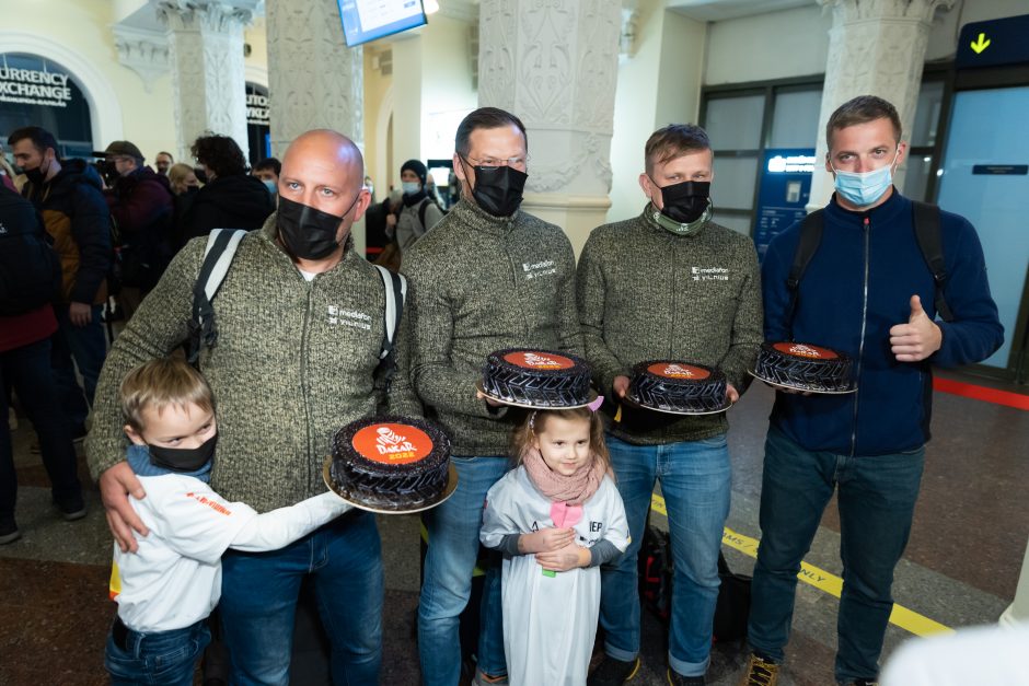 Į Lietuvą grįžęs A. Juknevičius: turėjome gerą treniruotę kitam Dakarui