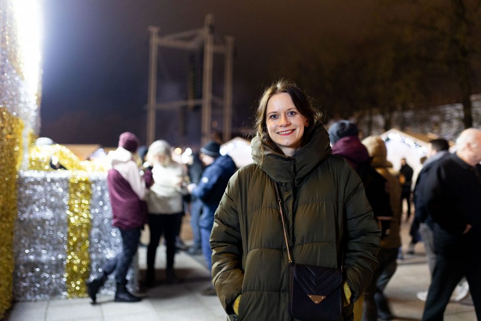 Vilnius į Naujuosius žengė su įspūdingu lazerių šou