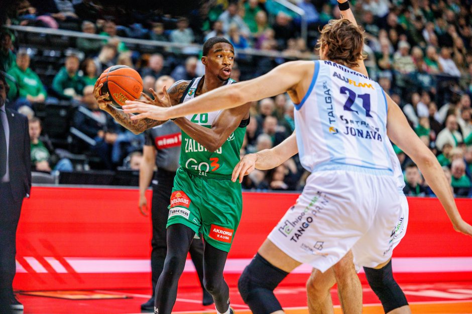 LKL: Kauno „Žalgiris“ – Jonavos „CBet“ (101:57)