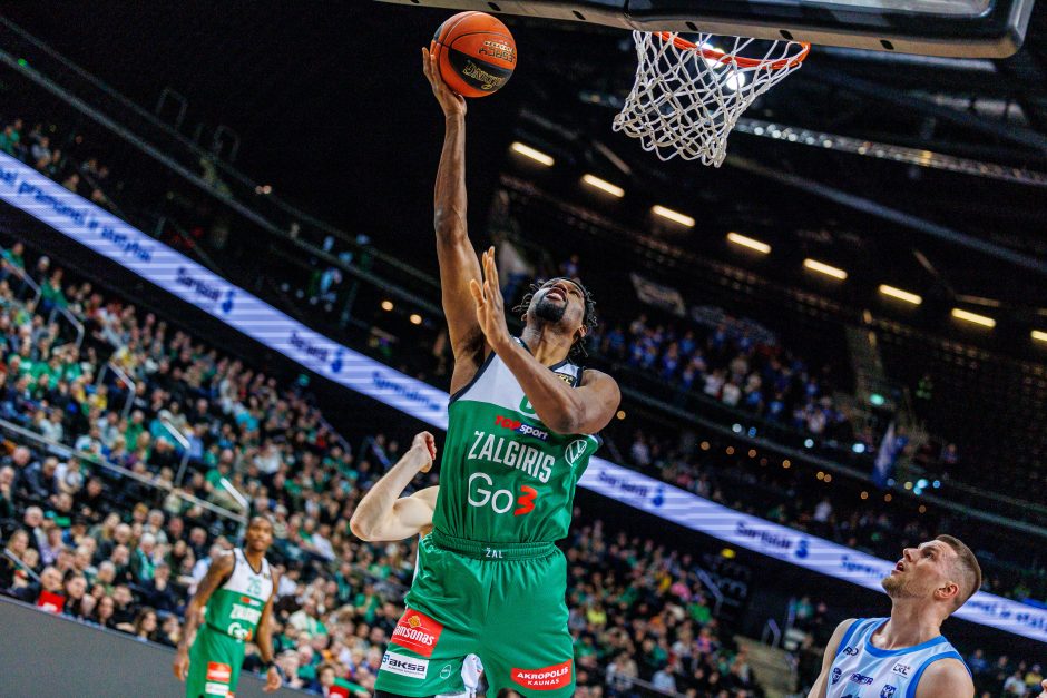 LKL: Kauno „Žalgiris“ – Jonavos „CBet“ (101:57)