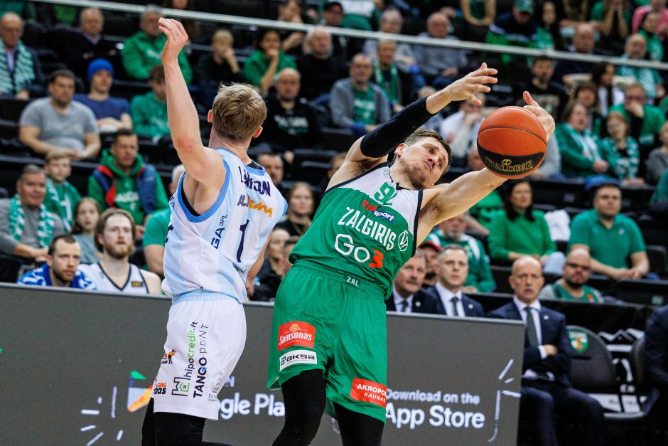 LKL: Kauno „Žalgiris“ – Jonavos „CBet“ (101:57)