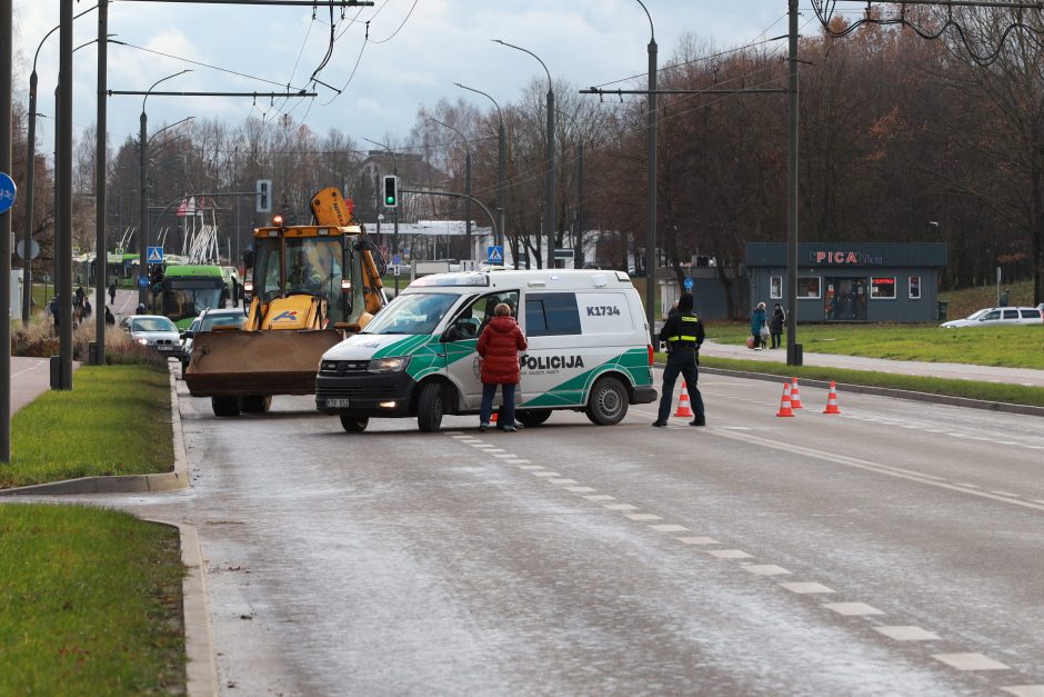 Neeilinė situacija S. Žukausko gatvėje: teko stabdyti eismą