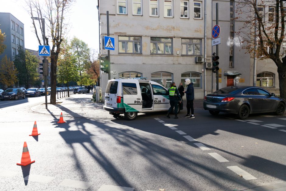 Kauno centre strigo eismas: partrenkta moteris