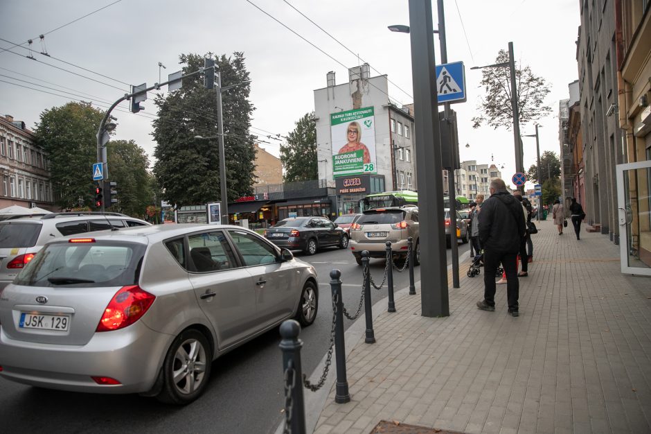 Kaune automobilių spūstys tapo neišvengiamos?