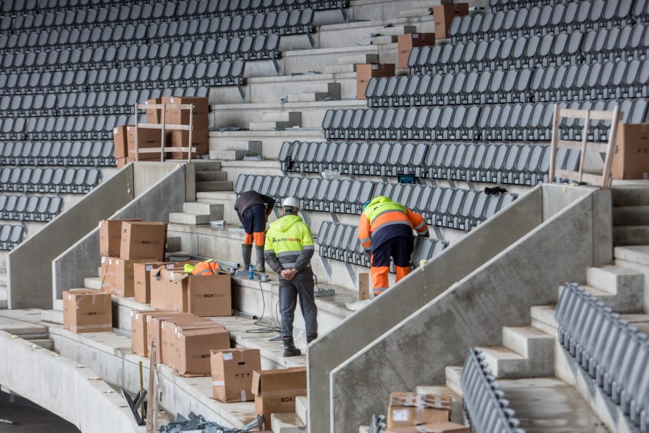 Vilnius griauna stadioną, Kaunas laukia atidarymo