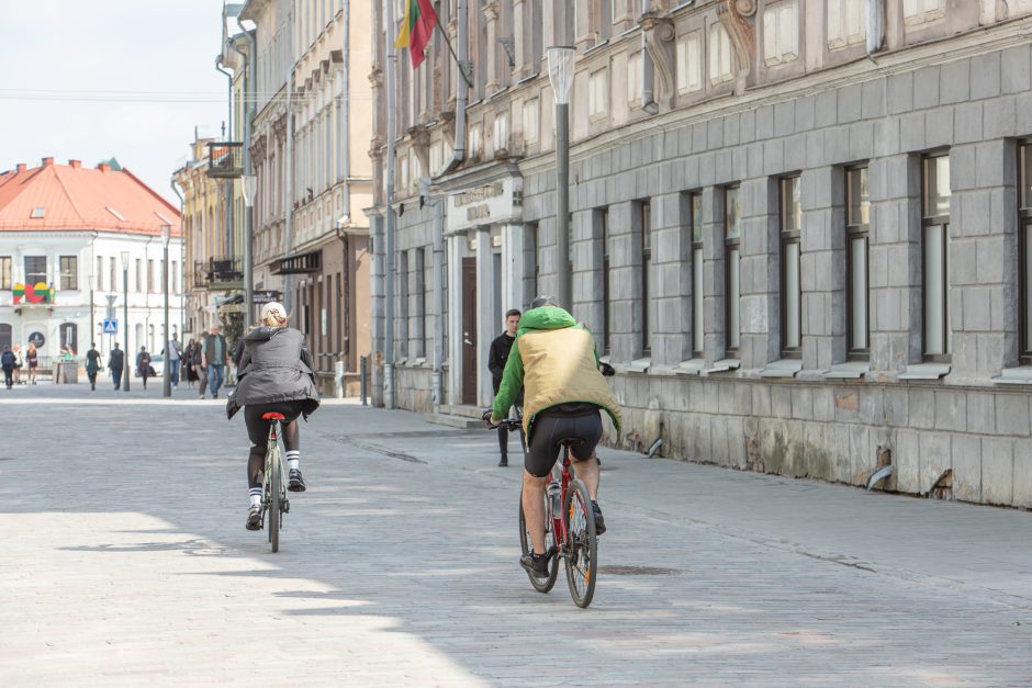 Nuomojami paspirtukai Kaune kuria chaosą