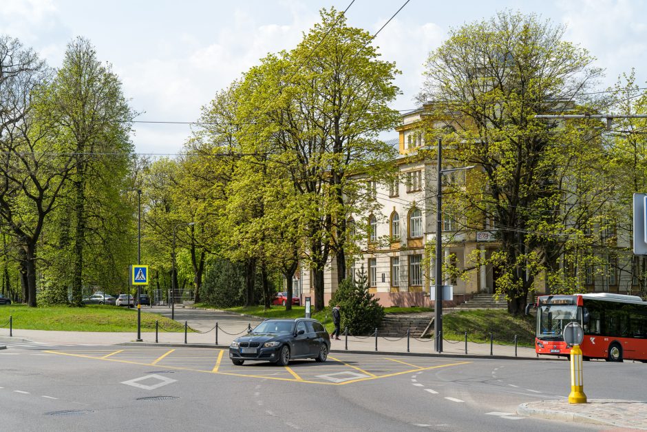 Kauno sankryžose daugėja geltonųjų korių