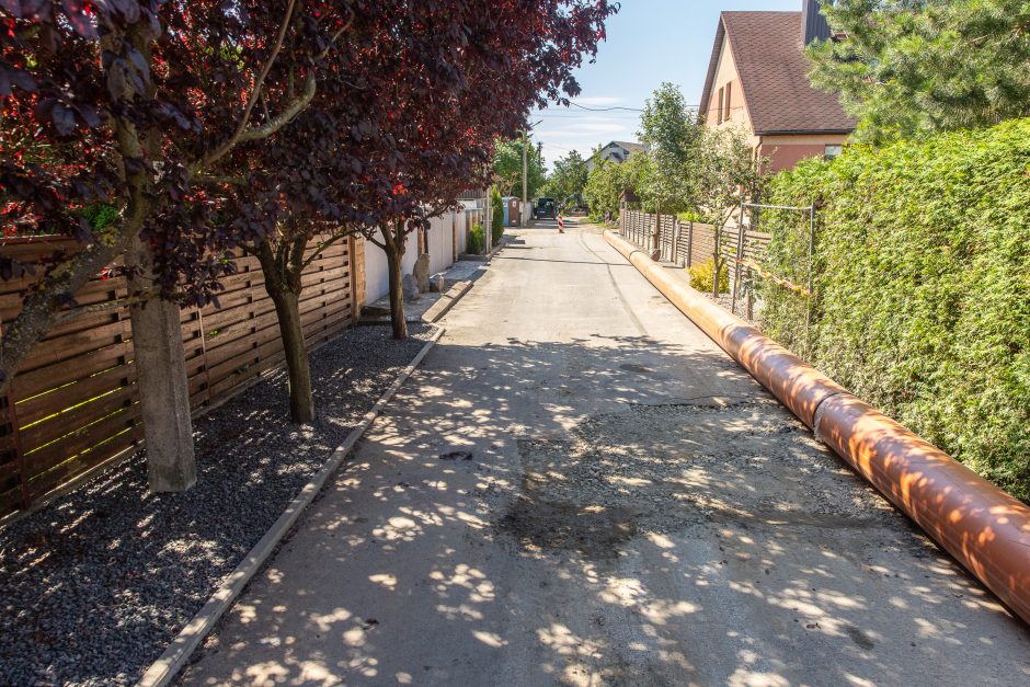 Dėl vykdomų darbų vienos Aleksoto gatvės gyventojai liko be vandens